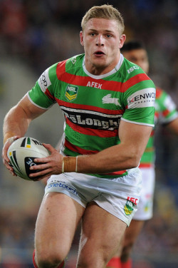 sportyboyblog:    Rugby player George Burgess naked selfpics