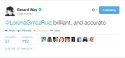 cloudiness:  Gerard Way on Twitter 
