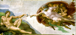 magicwandarthistory:  The Creation of the Magic Wand by Michelangelo.