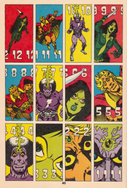 Panels from Warlock No.2 (Marvel Comics, 1982). Art by Jim Starlin.From