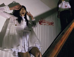 bodyfluids:  Issa Lish in “Horror Movie” for Vogue Italia