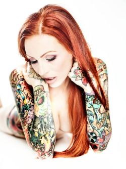 1-0-1inkedgirls:  Anne Lindfjeld -The Approved Anne Lindfjeld