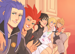 flurryflame:  Sea Salt Family selfie!Commission by @naotoosh