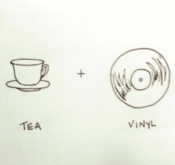 vinylandgeekstuff:  Relax  make that a coffee, large. 