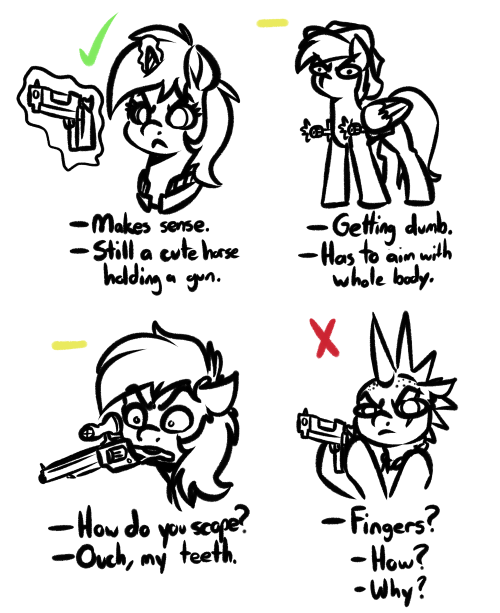 witchtaunter:horses with guns