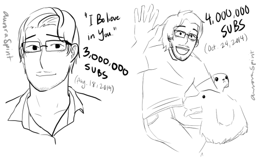 auroraspirit:   I know I’m a little late to the 5,000,000 subscriber party for Markiplier, but better late than never, am I right? Congratulations, Markiplier! ~ AuroraSpirit