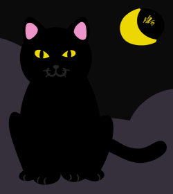Did you know that a lot of black cats go unadopted because people
