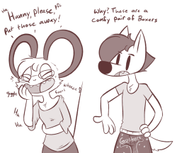 theartmanor:The awful boxers are always the comfiest. x3