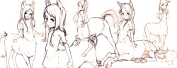 diathorn:  Some centaur and elfu slave girls.