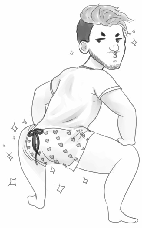 nicolesdoodles:  Doodling Mark to Nicki Minaj might me the best or worst thing I decided to do….  this is quality