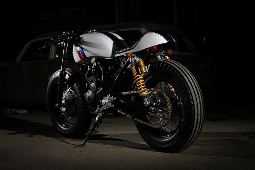 caferacerpasion:  Yamaha Scorpio 225 Cafe Racer â€œThe Marathonâ€ by Studio Motor | www.caferacerpasion.com