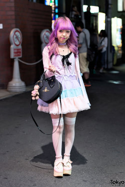 tokyo-fashion:  Moko from Hong Kong on the street in Harajuku