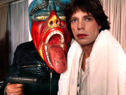 Douglas Kirkland - Mick Jagger, Mexico City, 1983.