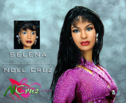 noelcruzcreations:Repainted and restyled Selena by ncruz.com