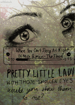 w0lfwinch:  I know I’m not that perfect, but you stay a while,