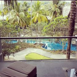 Beautiful bedroom view 🌴💚 by chloe.khan