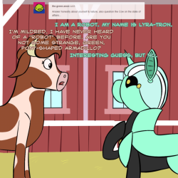 ask-omegacoder:                Lyra-tron, you are confusing the