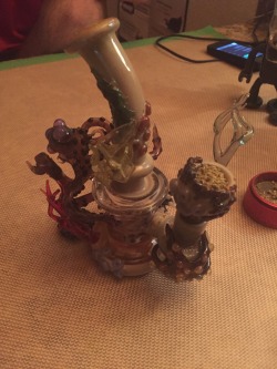 naked-yogi:  Follow the artist @jahniglass on Instagram.  support