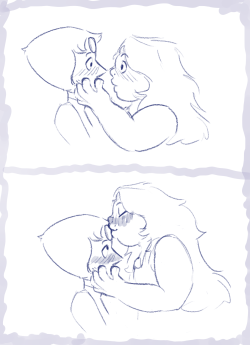 aviatornerd:  i was going to draw them kissing but i got embarrassed…….