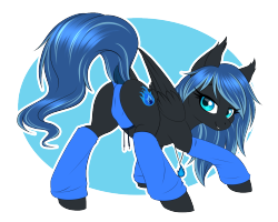 midnightlighty:My OC, Midnight Light!  Art by Valkyrie! http://www.furaffinity.net/user/valkyrie/c: