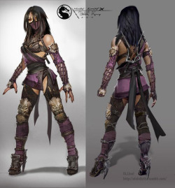 olololkitty:    Mortal Kombat X -  MileenaAlt design  by Justin
