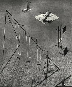 poplifeplus:  Isamu Noguchi , Swings and roundabouts - playground