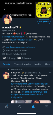 nellynadira:  Hey friends! Add me on Twitter!♥️ @nellynadira