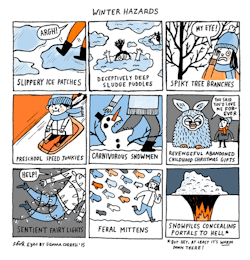 tastefullyoffensive:  (comic by Gemma Correll)
