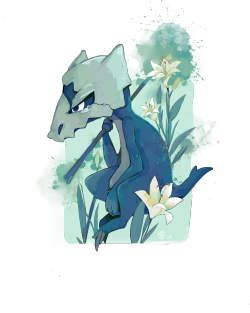 krithidraws:  As if I didn’t have enough feels about Marowak