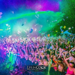 lifeincolortour:  This is the time to turn off your mind! #lifeincolor