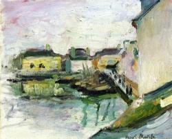 goodreadss:  The Port of Palais, Belle Ile Henri Matisse, 1896