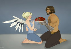           Sweet Mercy [pt.1-9] [OW] by ItsThighNoon  