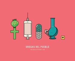 cinismoilustrado:  Drogas del Pueblo.