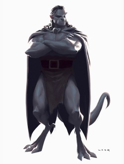 jigokuen:  ryanlangdraws:  Goliath from Gargoyles. You have no