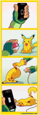 insanelygaming:  Pokéble Battery Charger Created by Omake Theater