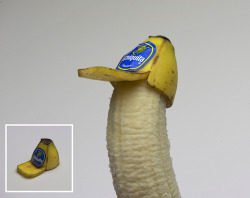 Banana Peel Trucker Hat (For Bananas) by Laser Bread on Flickr.
