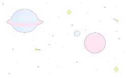 pixel-parasol:  Pixel Planets ☾ ☽ 