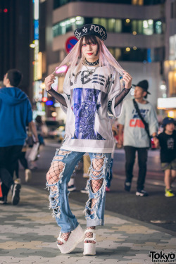 tokyo-fashion:  19-year-old transgender Japanese fashion student