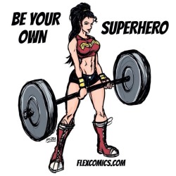 flexcomics:  Be your own superhero #flexcomics http://teespring.com/wonderlift