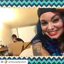 #Repost @dmtsweetpoison , focus on her and not me lol  ・・・