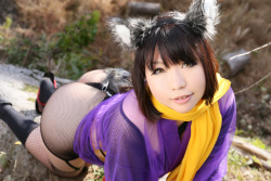 Cute Cosplay Girl Higurashi Rin (Kitsune-Chan) 1-22