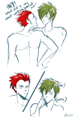 rezh0:  In which these idiots are boyfriends and it’s 3am or