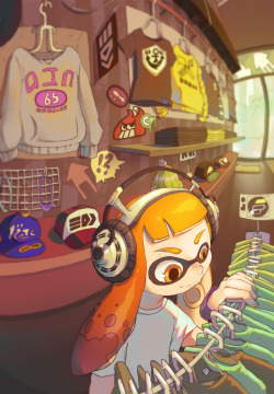 talkingfornothing:  Squid shopping !!  