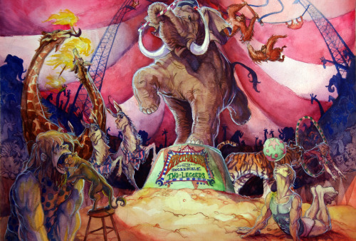 whitetrashbirthdaybash:  Elizabeth Peterschmidt:  “ ‘Animalocalypse’ is a narrative series that resembles an alternate universe where the roles of animals and humans are switched...As they progress from the first to the last, the message grows