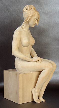 elpasha71:  Female Nude - Linden wood; Richard Senoner 