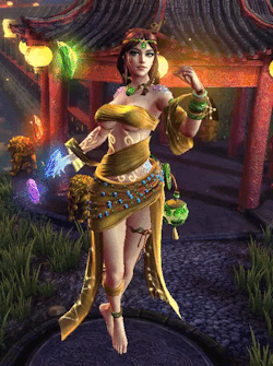 Nuwa is one of my favourites girls from Smite.Her stones looks