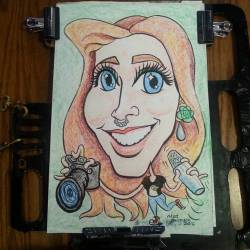 Caricature of Shenise.  #art #drawing #caricaturist #caricatures