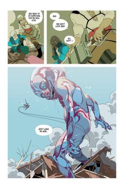 Illustrators Tomer and Asaf Hanuka preview a page from their