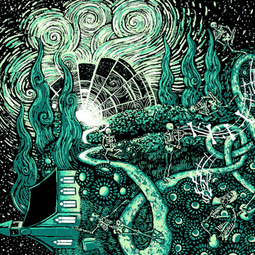 jamesreads:  The Skully Mambo is back, and this time it glows