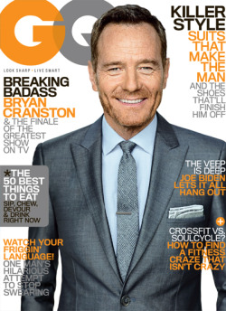 gq:  Congratulations to cover man Bryan Cranston and the cast